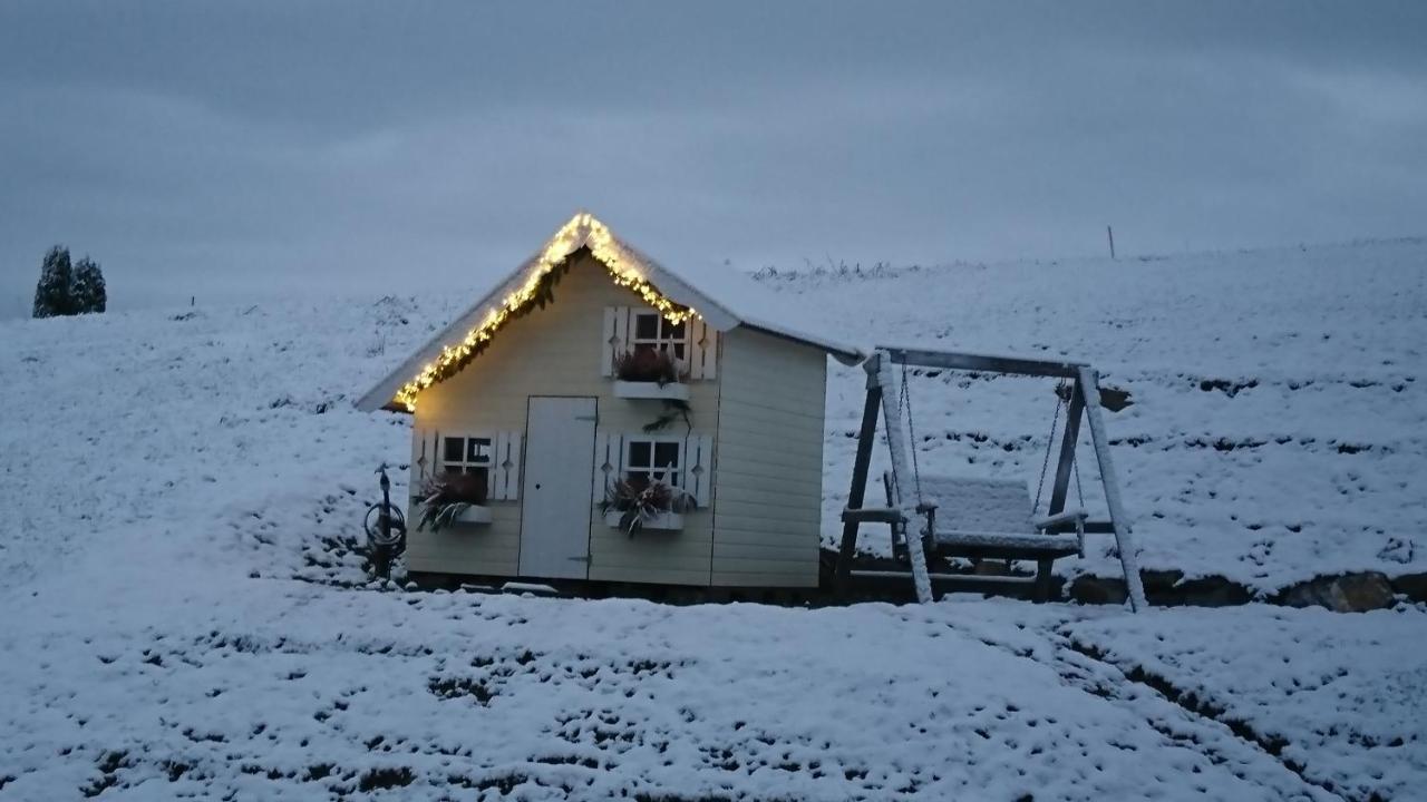 Ferienwohnung Kuhnest Scheidegg Exterior foto